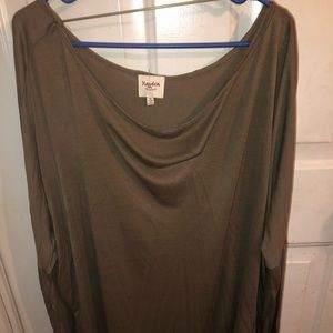 Olive colored tunic